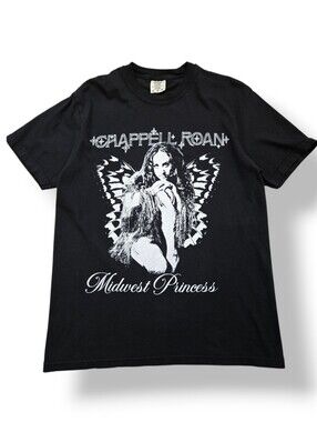 Chappell Roan Midwest Princess T Shirt unisex M Comfort Colors Black